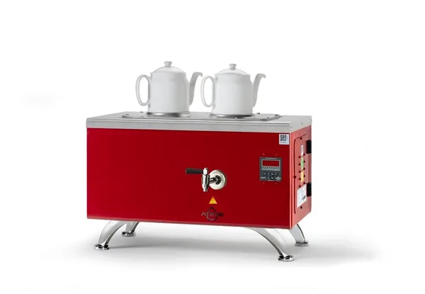 Ateşe Efes Smart Elektrikli 2 Demlikli Çay Makinesi (STATIC ESE2)