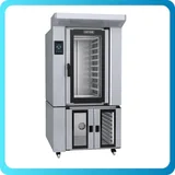 Bestoven 10 Tepsili Döner Fırın Elektrikli Davlumbaz+Mayalandırma BOR-10E+BOF-10E SET - 1