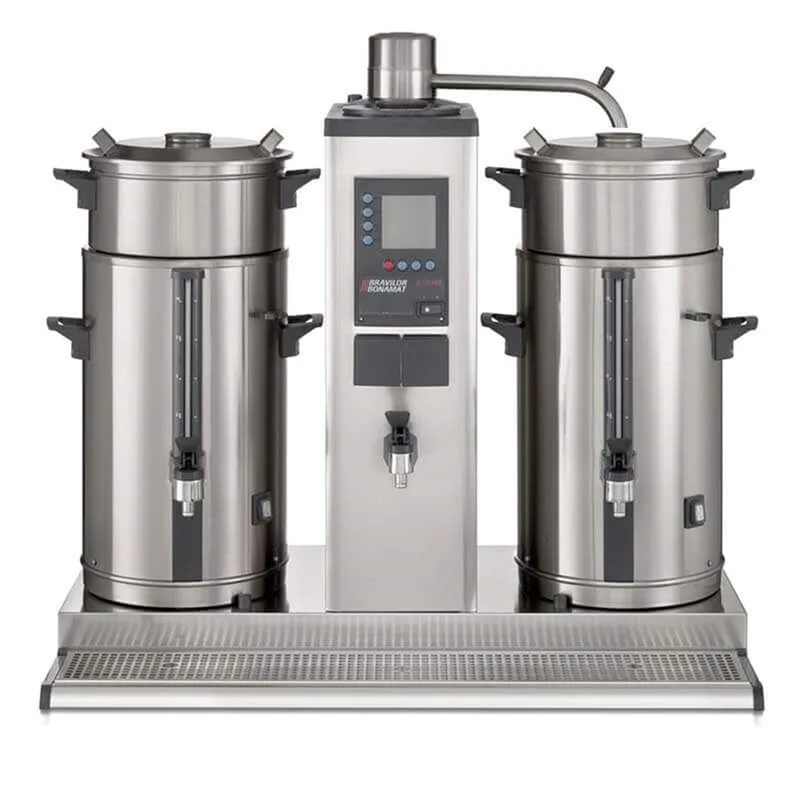 Bravilor Bonamat B10 HW Filtre Kahve Makinesi ve Su Isıtıcı, 2x10 Lt