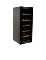 By Kitchen 6 Raflı Şarap Dolabı WC-73B Siyah - 1