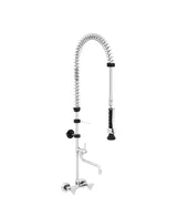 Cancan Ön Yıkama Duşu Duvara Monte + Ara Musluklu Deluxe 0513 - 1