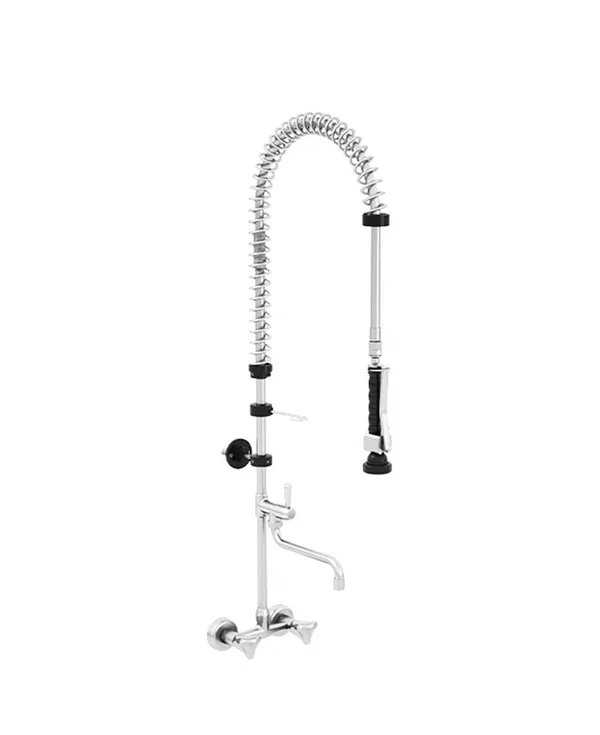 Cancan Ön Yıkama Duşu Duvara Monte + Ara Musluklu Deluxe 0513