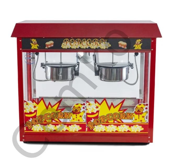 Cemko Çift Tavalı Popcorn Mısır Patlatma Makinesi Iğdır Modeli CEMKO 1005