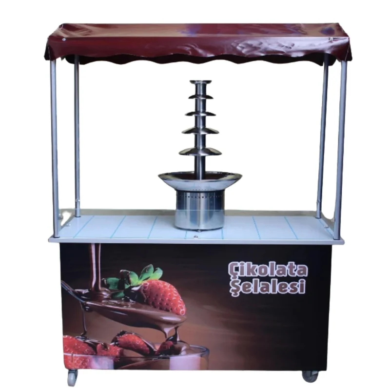 Cemko Çikolata Şelalesi Arabası Erciyes Modeli CEMKO 1102