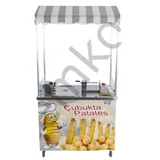 Cemko Çubukta Patates Arabası Elektrikli 60x100 (Model Gaziantep) CEMKO 1358 - 1