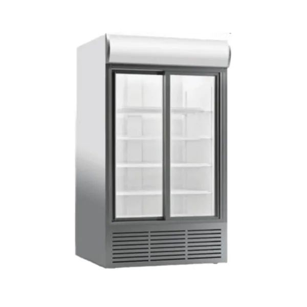COLD-ERA Dik Tip Çift Sürme Kapılı Şişe Soğutucu Kanopili  CL 900 SLDC