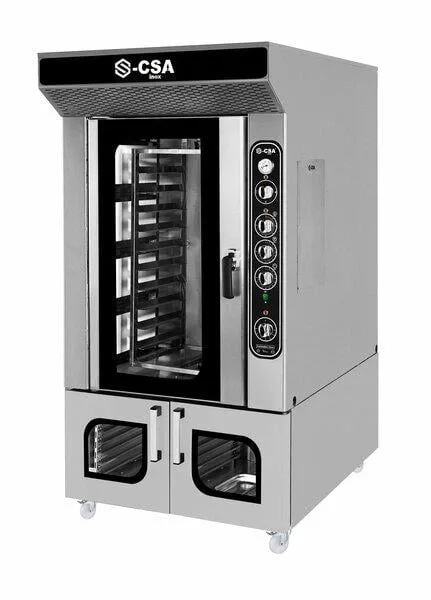 CSA 10 Tepsili Dönerli Elektrikli Manuel Fırın KRCS.MKDFE.10M
