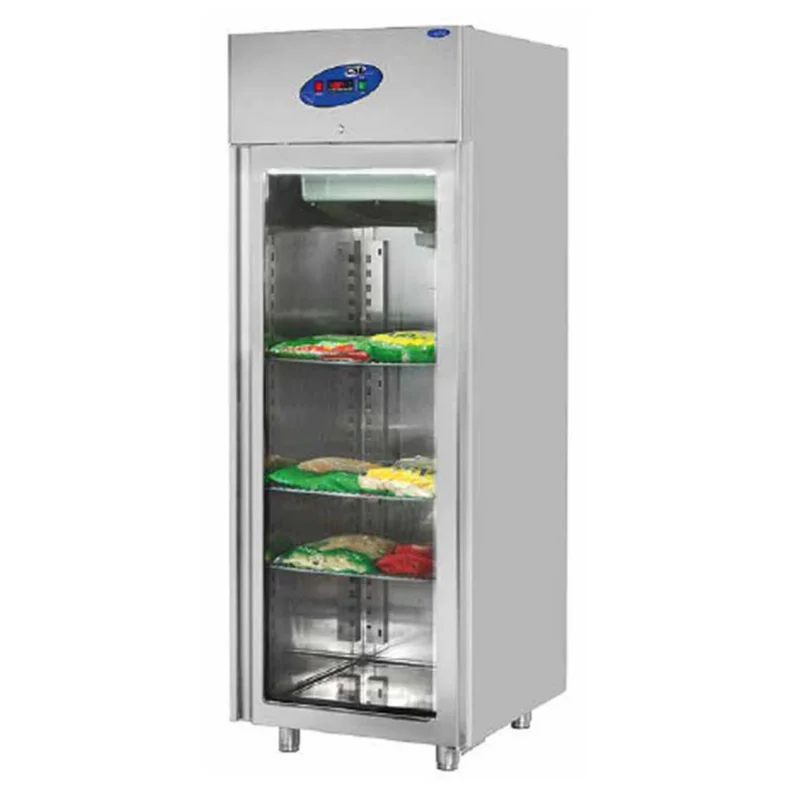 CSA Dik Tip Buzdolabı Cam Kapılı, 700 Litre 70x81x207 Cm CS.DBNK.700.C