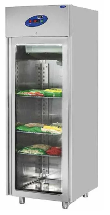 Csa Cam Kapılı Dik Tip Buzdolabı Tek 70x81x207 CS.DBN.700.C
