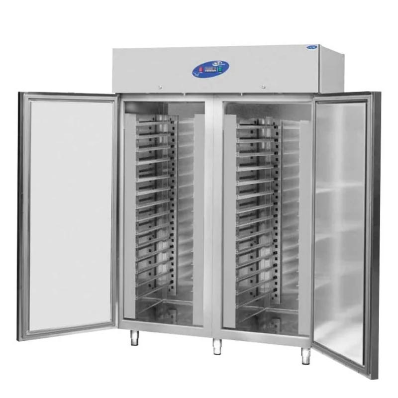 CSA Dik Tip Hamur Dinlendirme Dolabı 2 Kapılı 1400 L 140x81x207 Cm CS.DBNK.1400.T