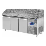 CSA Pizza Hazırlık Dolabı Granit Tablalı 615 L 200x80x108 Cm CS.PİK.200 - 1