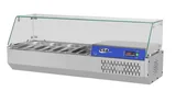 CSA Soğutmalı Set Üstü Saladbar 4 Küvetli 120x39x46 Cm CS.GRN.120 - 1