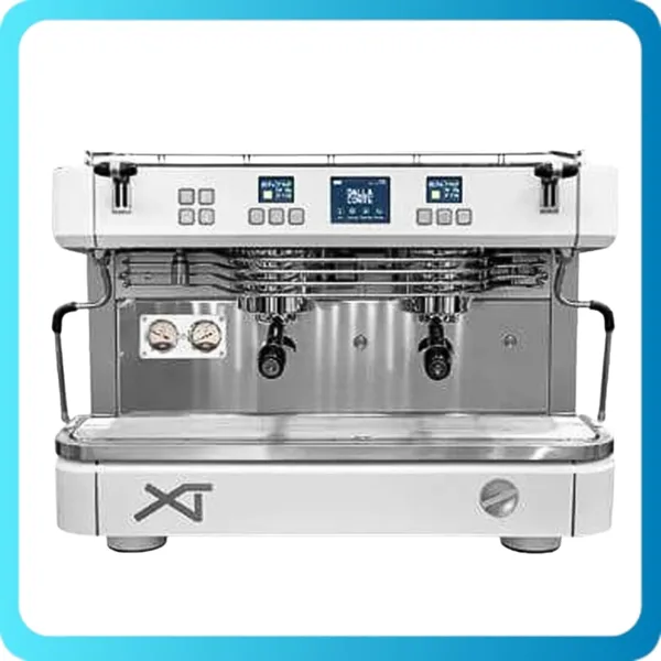 Dalla Corte XT Barista Espresso Kahve Makinesi 2 Gruplu BEYAZ-KROM DCPROXT-2-DW