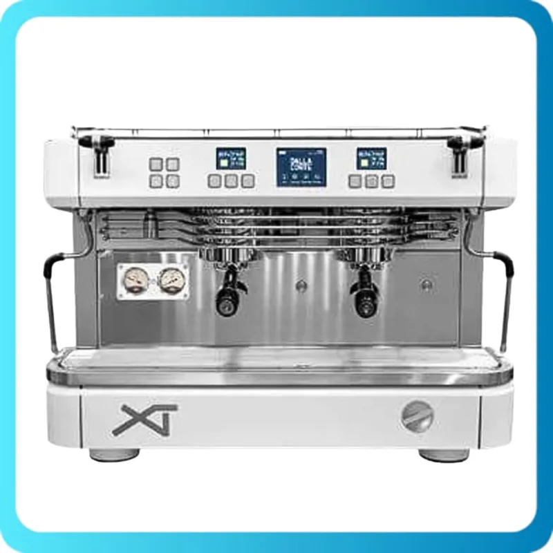 Dalla Corte XT Barista Espresso Kahve Makinesi 2 Gruplu BEYAZ-KROM DCPROXT-2-DW