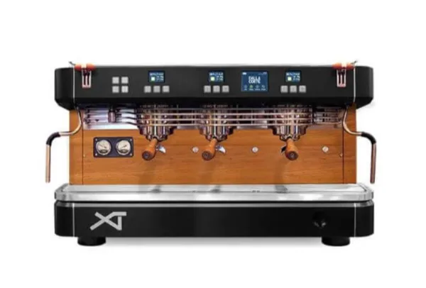 Dalla Corte XT Classic Barista Espresso Kahve Makinesi 3 Gruplu Siyah-Ceviz