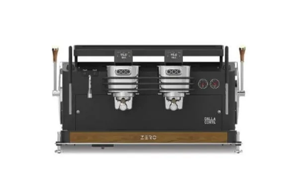 Dalla Corte Zero Classic Barista Espresso  Kahve Makinesi 2 Gruplu Siyah-Ceviz
