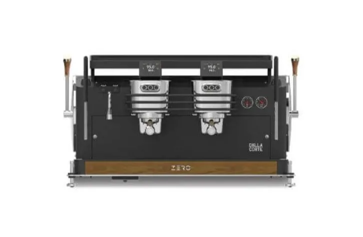 Dalla Corte Zero Classic Barista Espresso  Kahve Makinesi 2 Gruplu Siyah-Ceviz