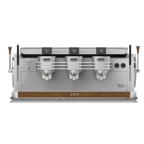 Dalla Corte Zero Classic Espresso Kahve Makinesi 3 Gruplu Beyaz-Ceviz