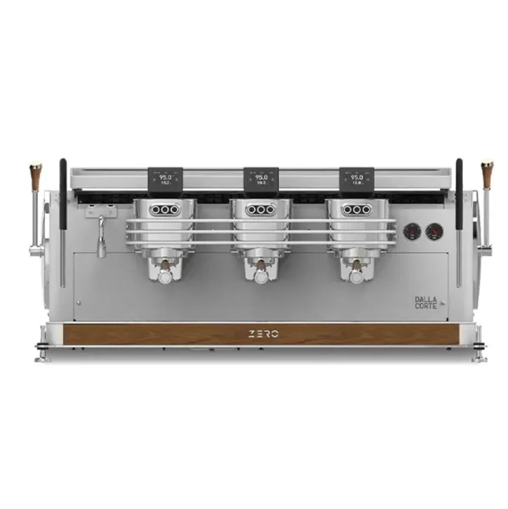 Dalla Corte Zero Classic Espresso Kahve Makinesi 3 Gruplu Beyaz-Ceviz
