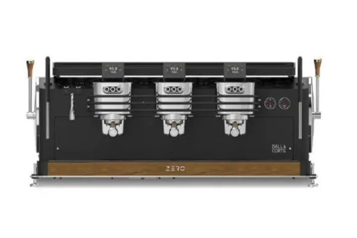 Dalla Corte Zero Classic Espresso Kahve Makinesi 3 Gruplu Siyah-Ceviz