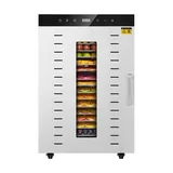 Dalle 16 Tepsi Paslanmaz Çelik Meyve Kurutma Makinesi SS-16H - 1