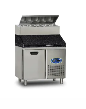 Dampak 196 Lt Tek Kapılı Pizza Hazırlık Buzdolabı 22TBF1S-PY70-GR