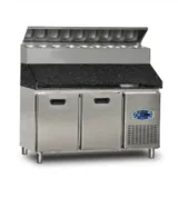 Dampak 290 Lt Çift Kapılı Pizza Hazırlık Buzdolabı 22TBF2S-PY70-GR - 1