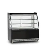 Dampak Isıtmalı Bombe Camlı Teşhir Dolabı 100x70x130cm 22P0F0B-SC - 1