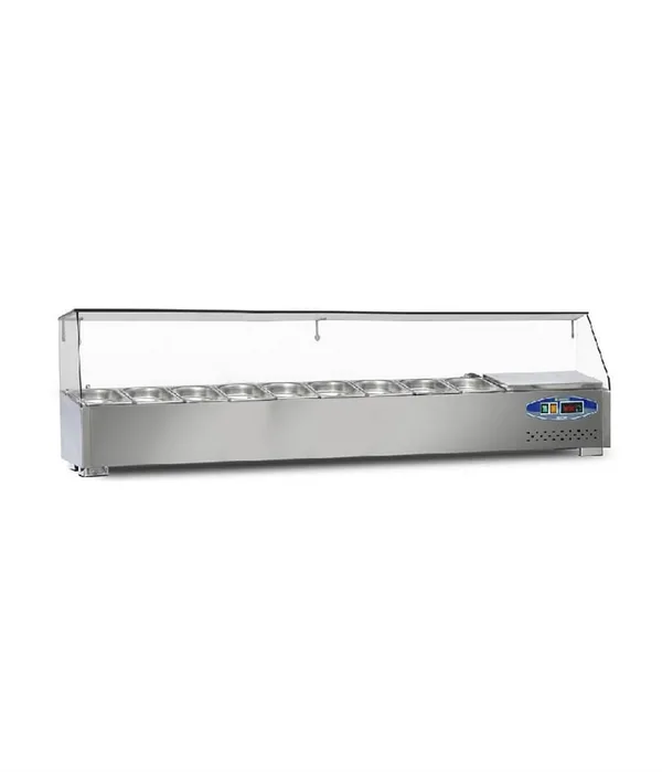 Dampak Soğutmalı Set Üstü Saladbar 10 Küvetli 22SBS10-20