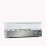 Dampak Soğutmalı Set Üstü Saladbar 5 Küvetli 120x35x40 cm 22SBS05-12 - 1