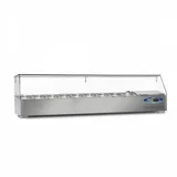 Dampak Soğutmalı Set Üstü Saladbar 9 Küvetli 180x35x40 cm 22SBS09-18 - 1
