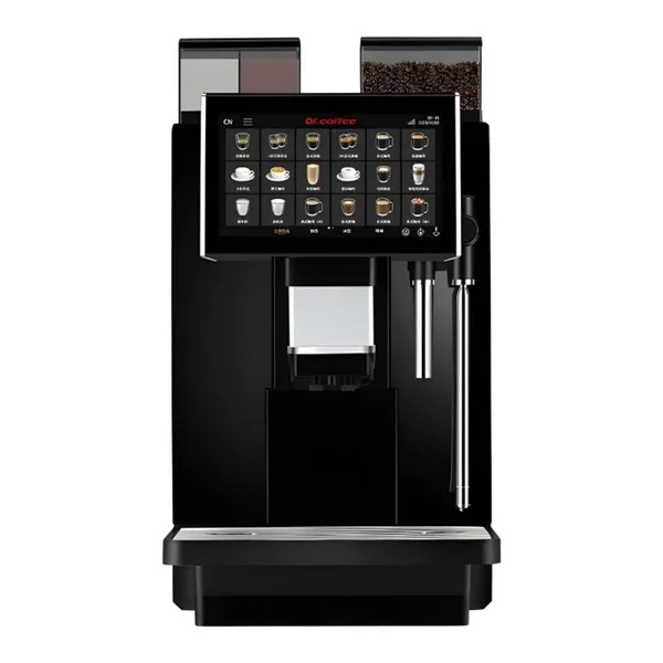 Dr.coffee Süper Otomatik Kahve Makinesi Süt Köpürtme Sistemli ve Sıcak Su Musluklu COFFEE ZONE T