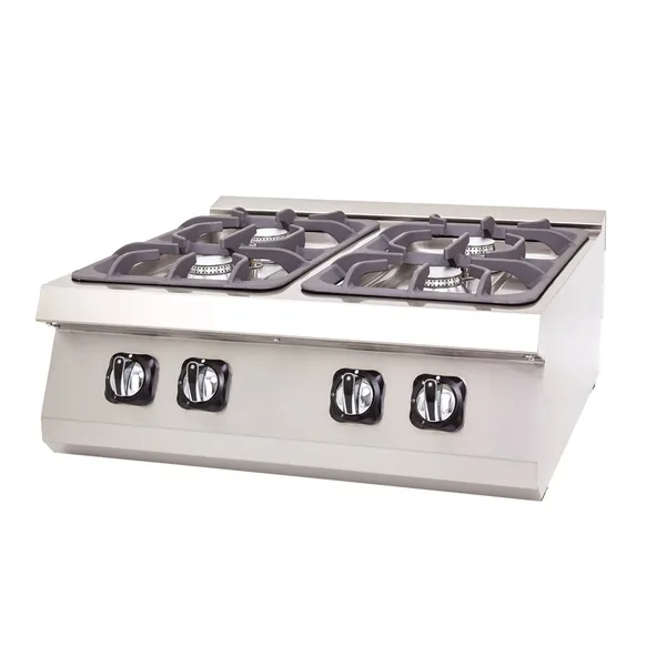 DRN 4 Lü Ocak Set Üstü Gazlı ve Lpg Li 80x73x30 Cm DRNG0-8070