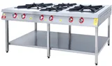 DRN 4 Lü Taban Raflı Ocak Gazlı ve Lpg Li 200x104x85 Cm DRNKF-2016 - 1