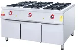 DRN 6 Lı Ocak Alt Dolaplı Gazlı ve Lpg Li 150x104x85 Cm DRNDO-1510 - 1