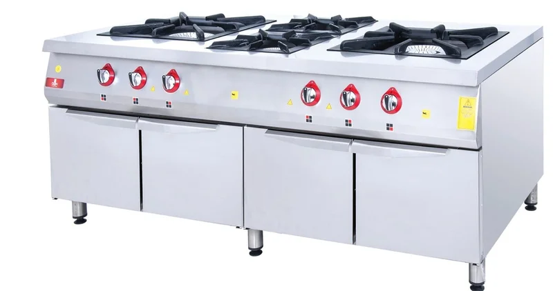 DRN 6 Lı Ocak Alt Dolaplı Gazlı ve Lpg Li 200x104x85 Cm DRNDO-2016