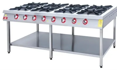 DRN 8 Li Taban Raflı Ocak Gazlı ve Lpg Li 200x104x85 Cm DRNKF-2010
