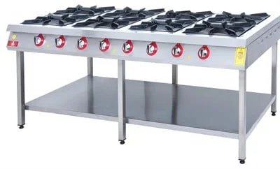 DRN 8 Li Taban Raflı Ocak Gazlı ve Lpg Li 200x104x85 Cm DRNKF-2010