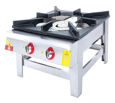 DRN Çift Yanışlı Yer Ocağı Gazlı ve Lpg Li 70x80x55 Cm DRNKS-7072