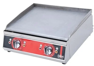 DRN Elektrikli Düz Pleyt Izgara 50 cm 50x50x20 cm DRNPIZE-50