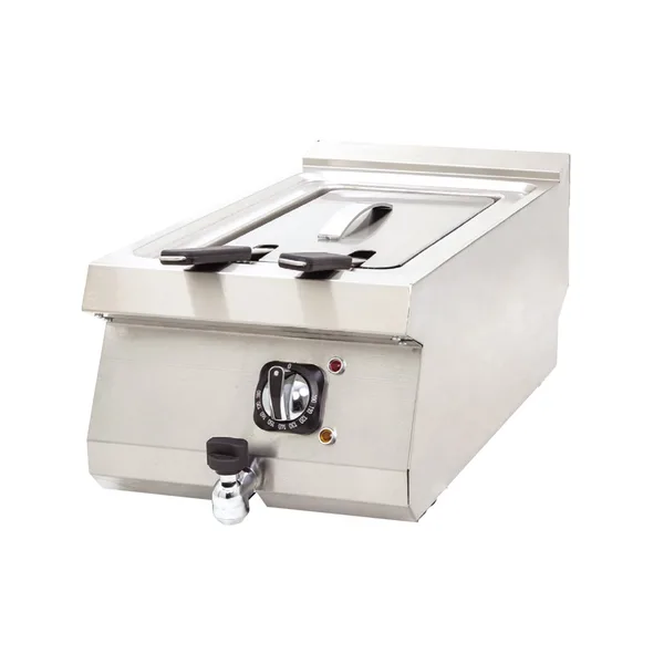 DRN 12 Litre Fritöz Elektrikli Set Üstü 40x73x30 cm DRNEF-4070