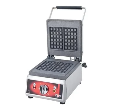 DRN Elektrikli Kare Waffle Makinesi Tekli DRNWK-1