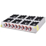 DRN Gazlı 8'li Mini Ocak Set Üstü 100x50x16 cm DRNMO-8 - 1