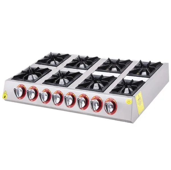 DRN Gazlı 8'li Mini Ocak Set Üstü 100x50x16 cm DRNMO-8