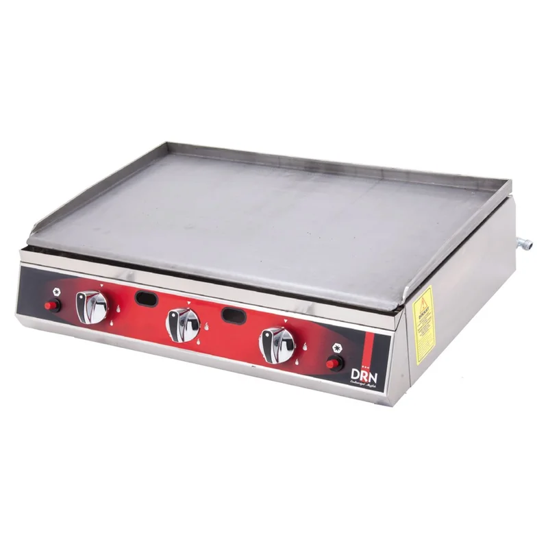 DRN 100 Cm Düz Pleyt Izgara Gazlı ve Lpg Li 100x50x20 Cm DRNPIZG-10