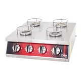 DRN 4 Lü Künefe Ocağı Gazlı ve Lpg Li 50x55x21 Cm DRNKNF-4 - 1