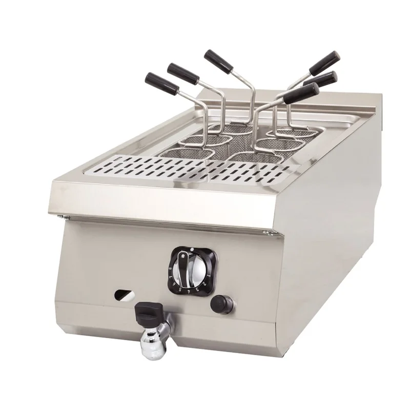 DRN Gazlı Makarna Haşlama Makinesi Set Üstü 40x73x30 cm DRNMHG-4070
