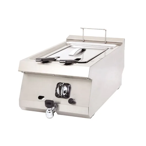 DRN 9 Litre Fritöz Gazlı Set Üstü 40x73x30 cm DRNGF-4070