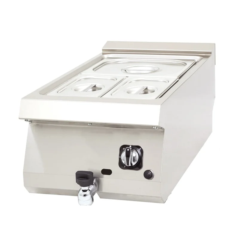 DRN Sos Benmari Set Üstü Gazlı ve Lpg Li 40x73x30 Cm DRNSBG-4070