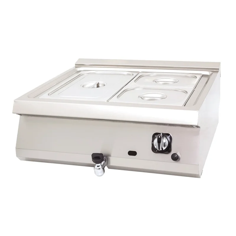 DRN Gazlı Sos Benmari Set Üstü 80x63x30 cm DRNSBG-8060